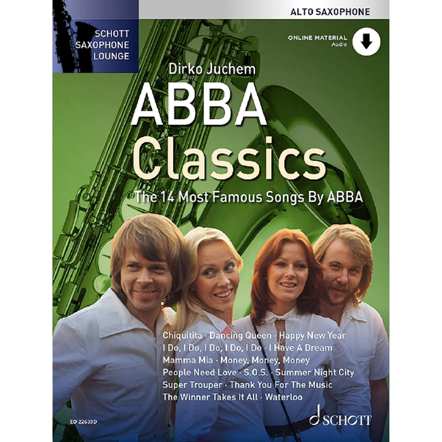 Bild von Abba Classics Alt-Saxophon Sammlung mit 14 berühmten Songs