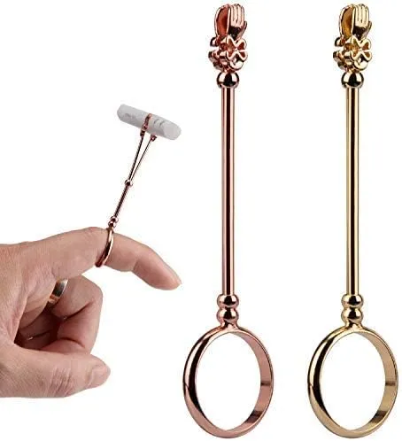Bild von AIEX Zigarettenhalter Set mit 2 eleganten Haltern für Damen und Herren