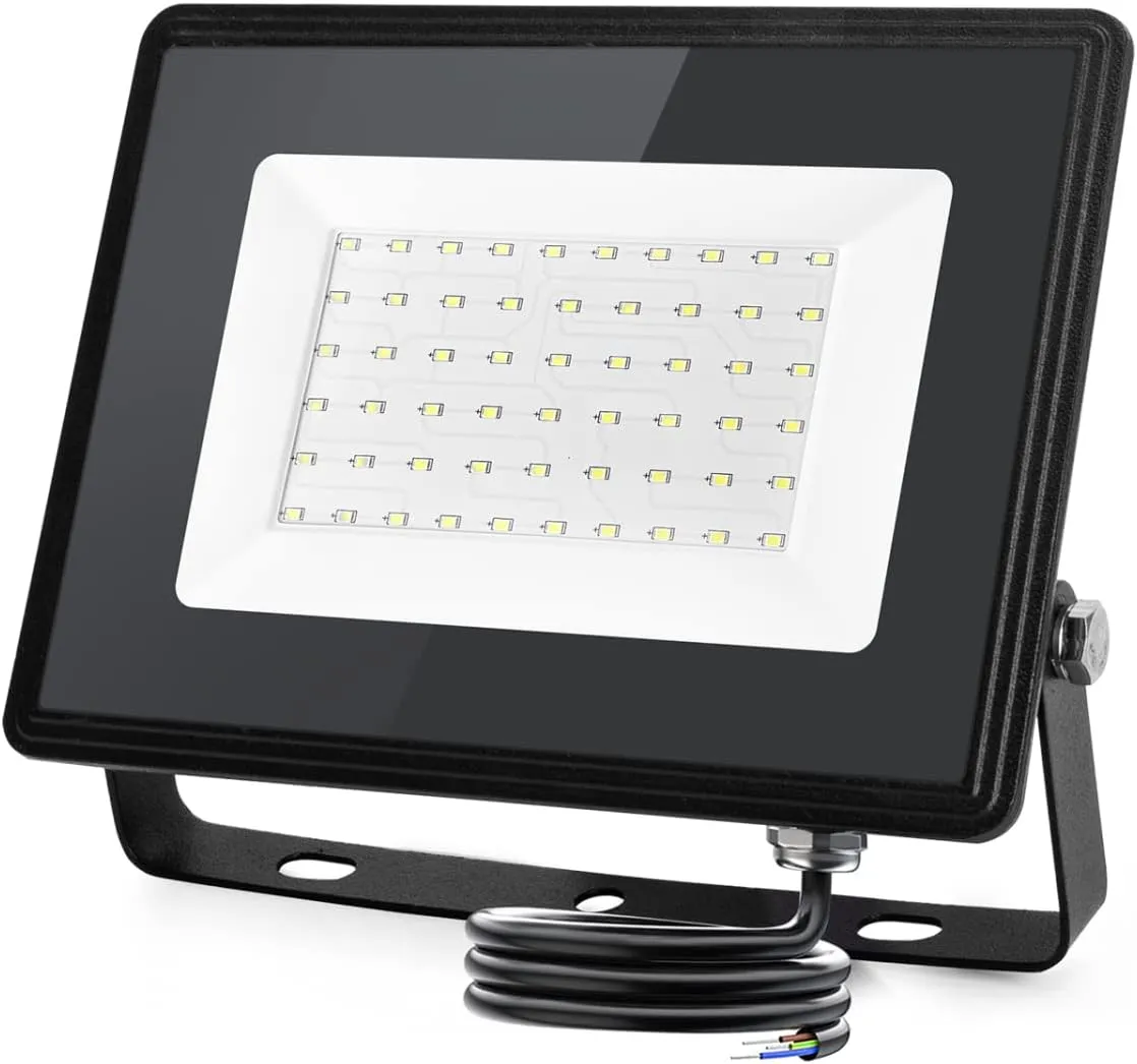 Bild von Aigostar 50W LED Strahler für den Außenbereich mit 5400 Lumen und IP65 Wasserschutz