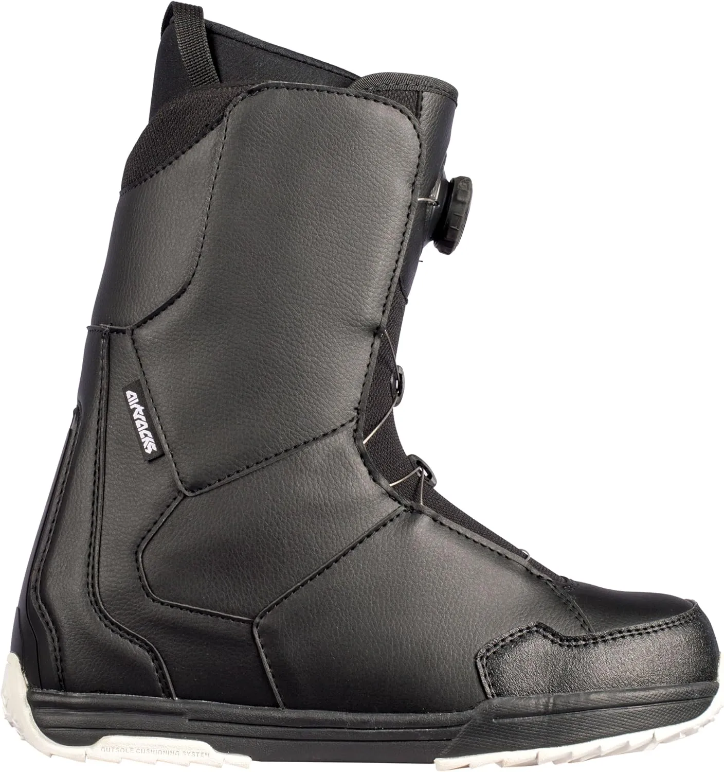 Bild von Airtracks Master Snowboard Boots für Herren mit Schnellschnürsystem in Schwarz für All Mountain, Freeride und Freestyle