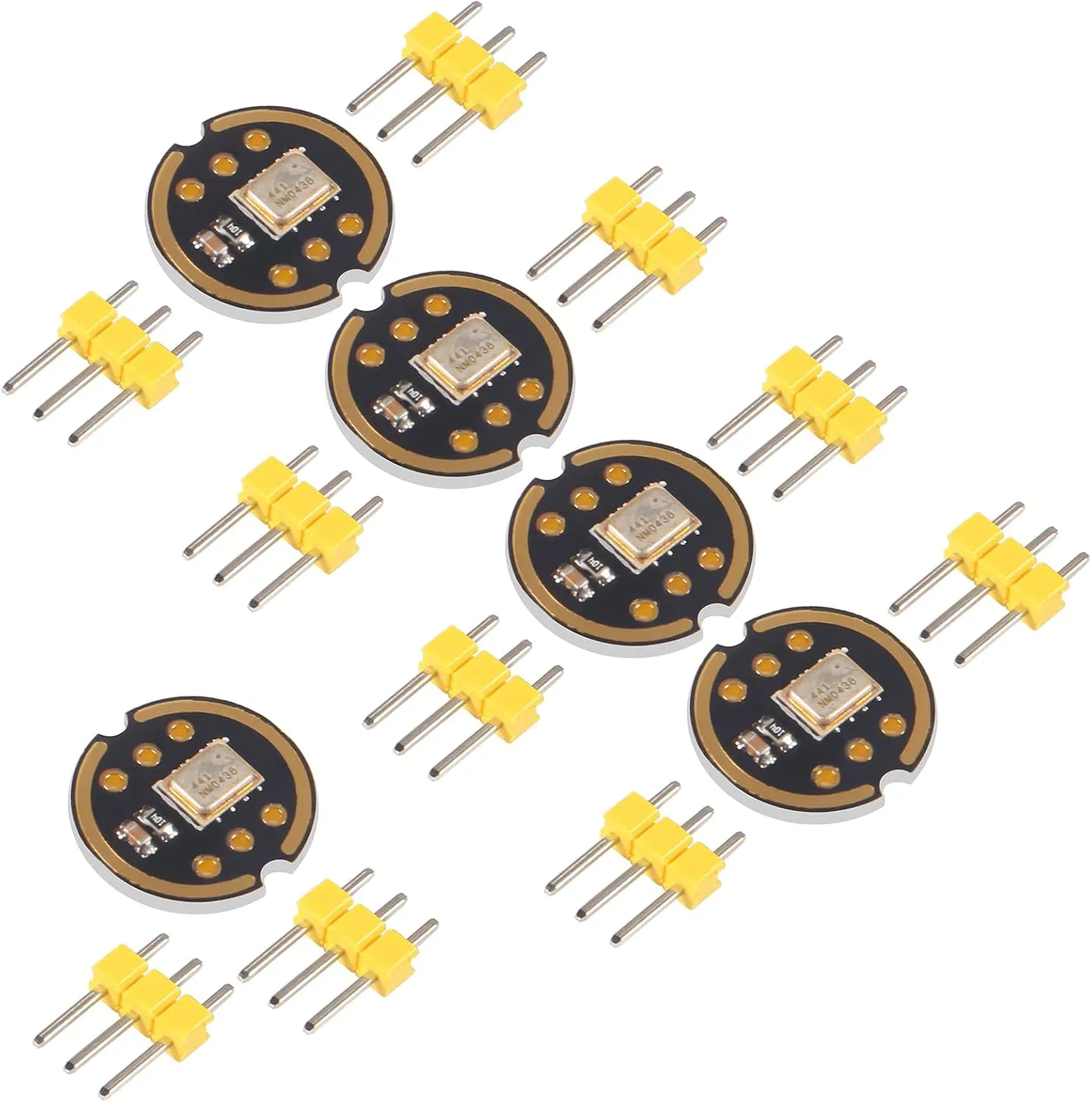 Bild von ALAMSCN I2S Omnidirektionales Mikrofonmodul INMP441 mit hoher Präzision und geringem Stromverbrauch, 5 Stück