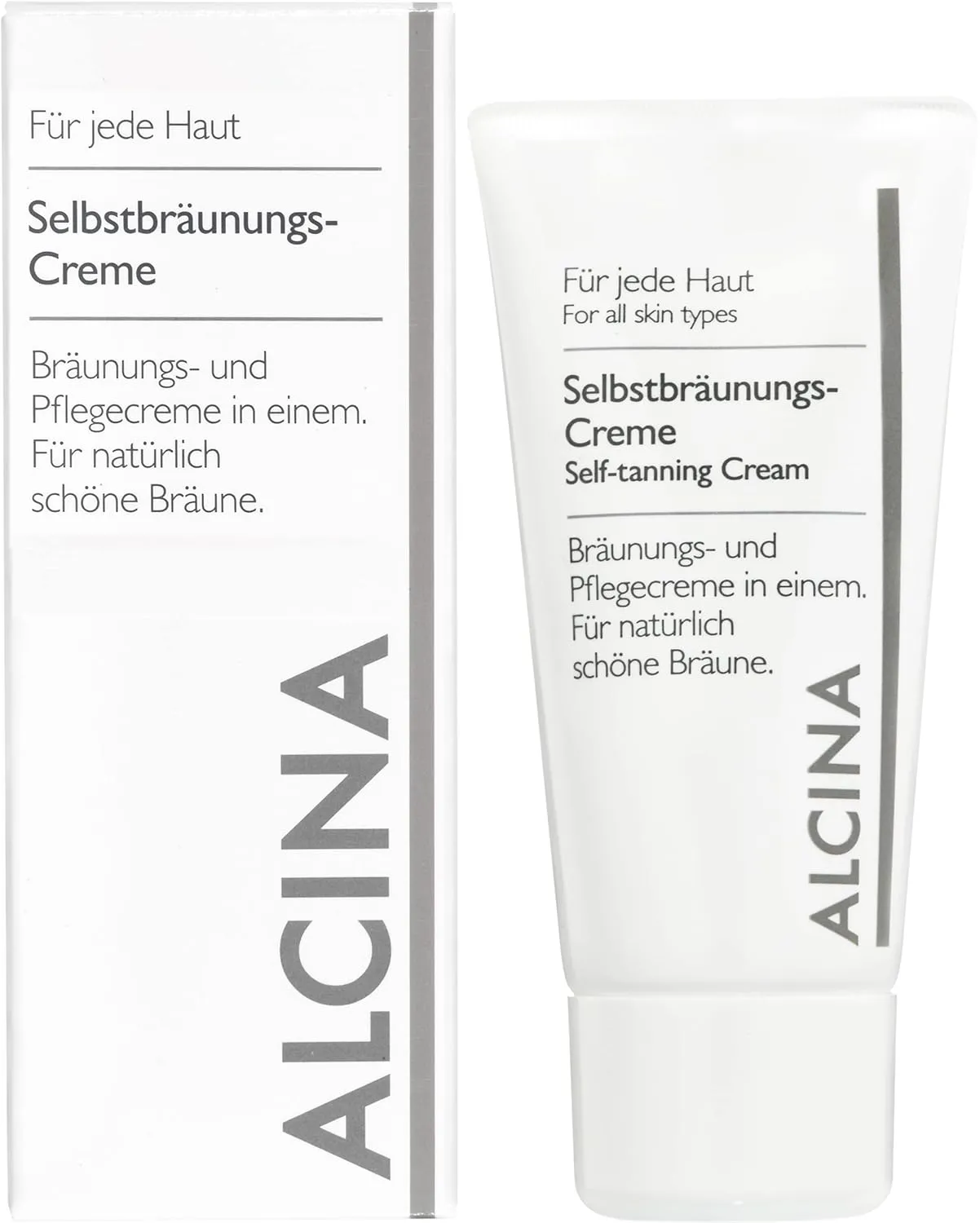 Bild von ALCINA Selbstbräunungscreme 50 ml für eine natürliche Bräune und Pflege trockener Haut