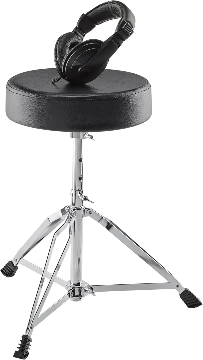 Bild von Alesis Drum Essentials Bundle mit E-Drum Zubehör, Schlagzeughocker und Kopfhörern