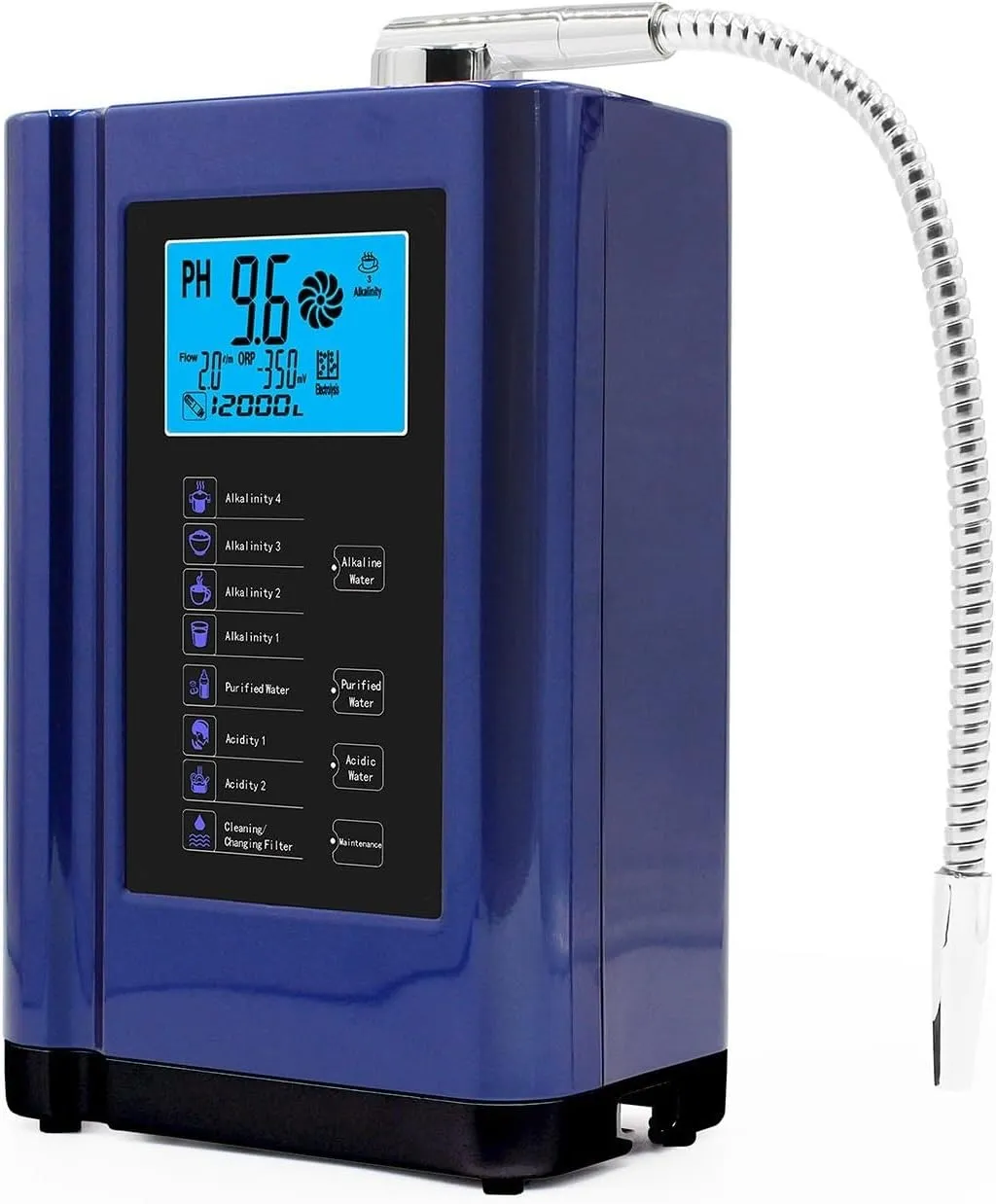 Bild von Alkalischer Wasserionisator und Wasserstoffgenerator für Zuhause mit pH-Wert von 3,5 bis 10,5