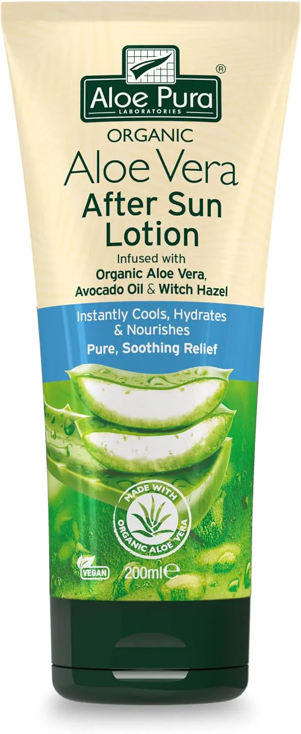 Bild von Aloe Pura After-Sun Lotion mit Aloe Vera, 200 ml, natürlich und vegan