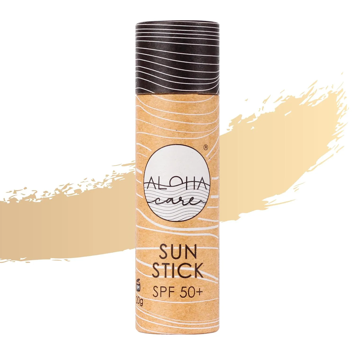 Bild von Aloha Sun Stick LSF 50+ Gesichtsmineral Sonnenschutz im Eco Paper Stick mit 20 g