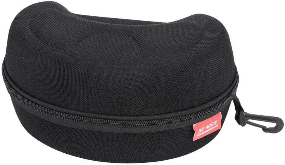 Bild von Alomejor Skibrille Etui in Schwarz mit Reißverschluss für Schutzbrillen und Sonnenbrillen