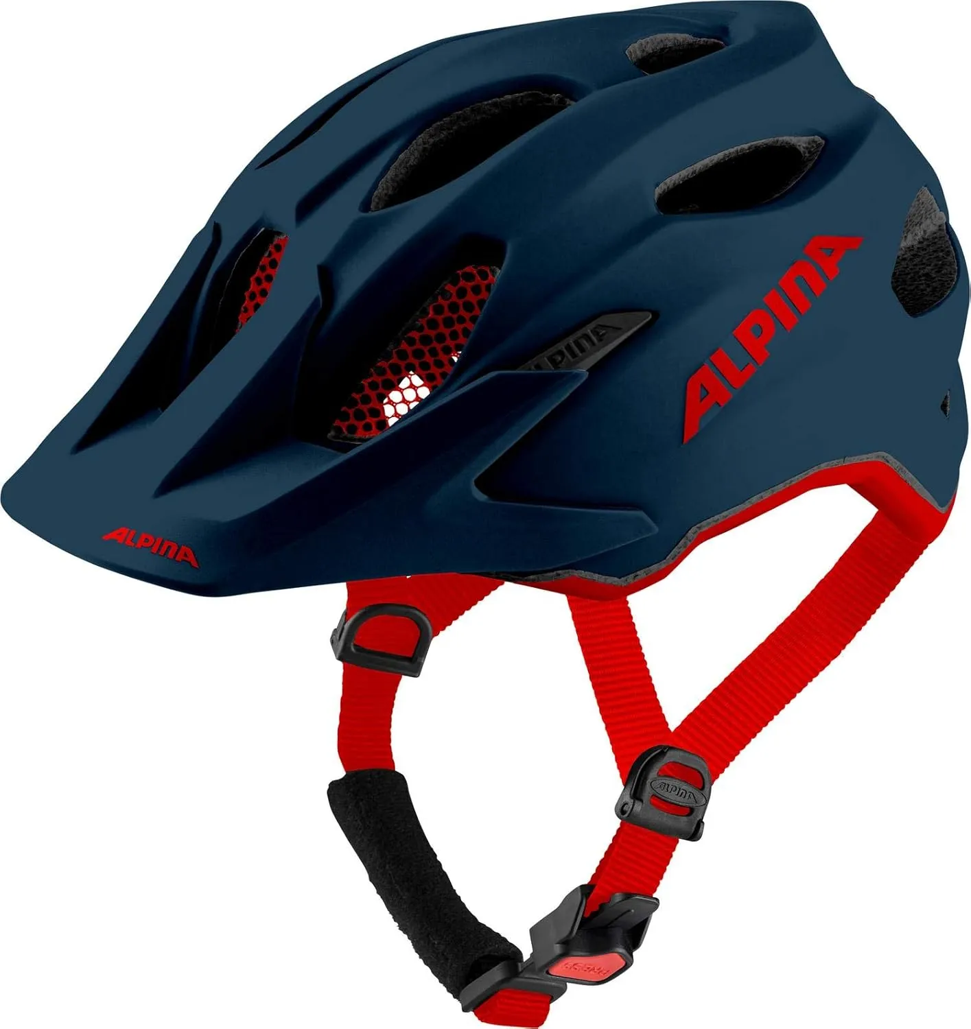 Bild von ALPINA CARAPAX JR. Kinder Fahrradhelm leicht und robust mit Fliegennetz und optionalem LED-Licht