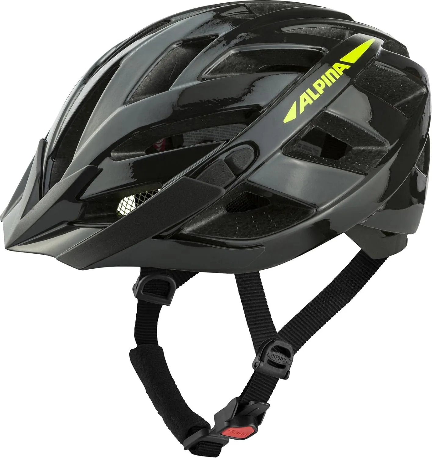 Bild von ALPINA PANOMA 2.0 L.E. Fahrradhelm für Erwachsene mit Reflektoren, optimaler Belüftung, Fliegennetz und nachrüstbarem LED