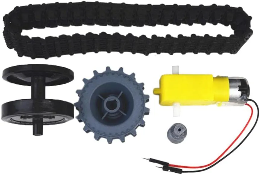 Bild von Amagogo Kettenförderer Kit mit Tank, Motor und Antriebsrad