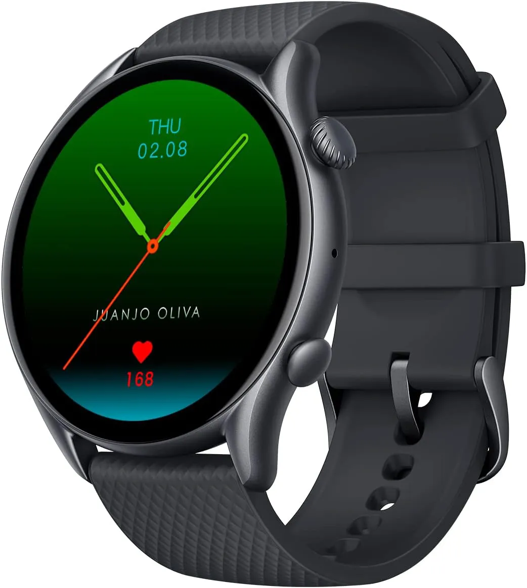 Bild von Amazfit GTR 3 Pro Smartwatch mit 46 mm, GPS und über 150 Sportmodi, inklusive Herzfrequenz- und Schlafüberwachung