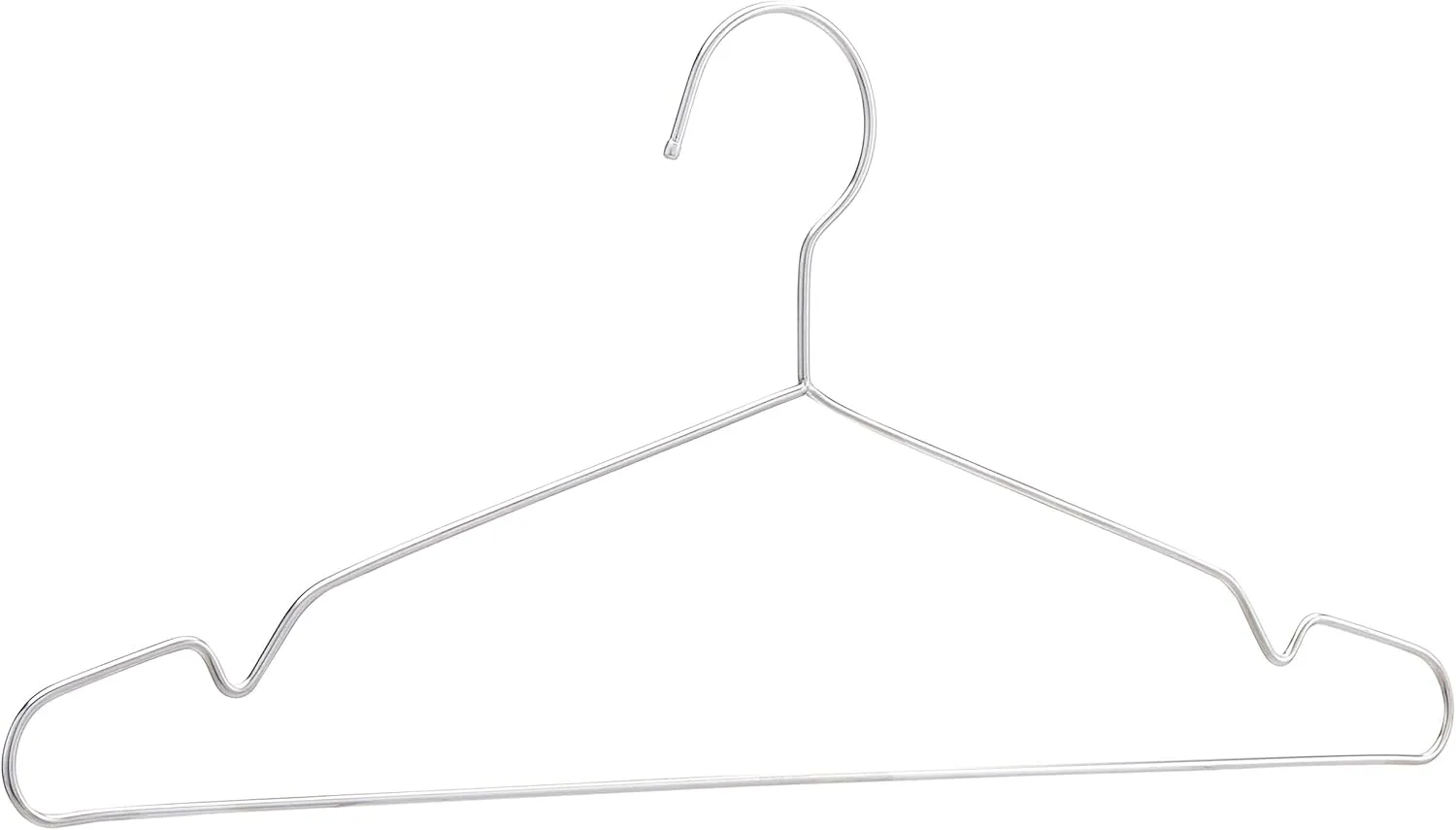 Bild von Amazon Basics Kleiderbügel aus Edelstahl im 50er Pack verchromt