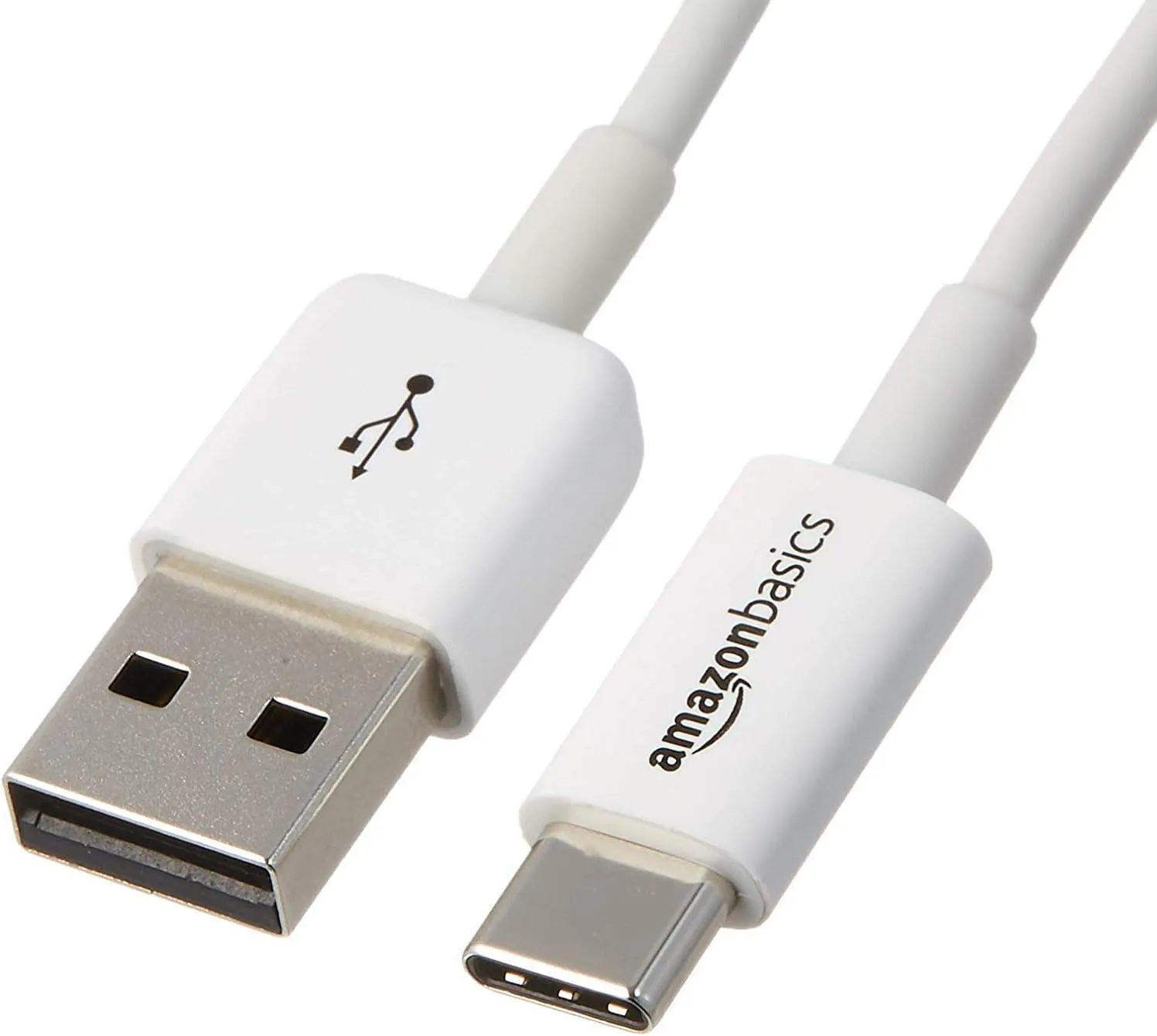 Bild von Amazon Basics USB-C auf USB-A Schnellladekabel mit 1,8 m Länge, 480 MBit/s, kompatibel mit iPhone 15, iPad, Samsung Galaxy und weiteren Geräten
