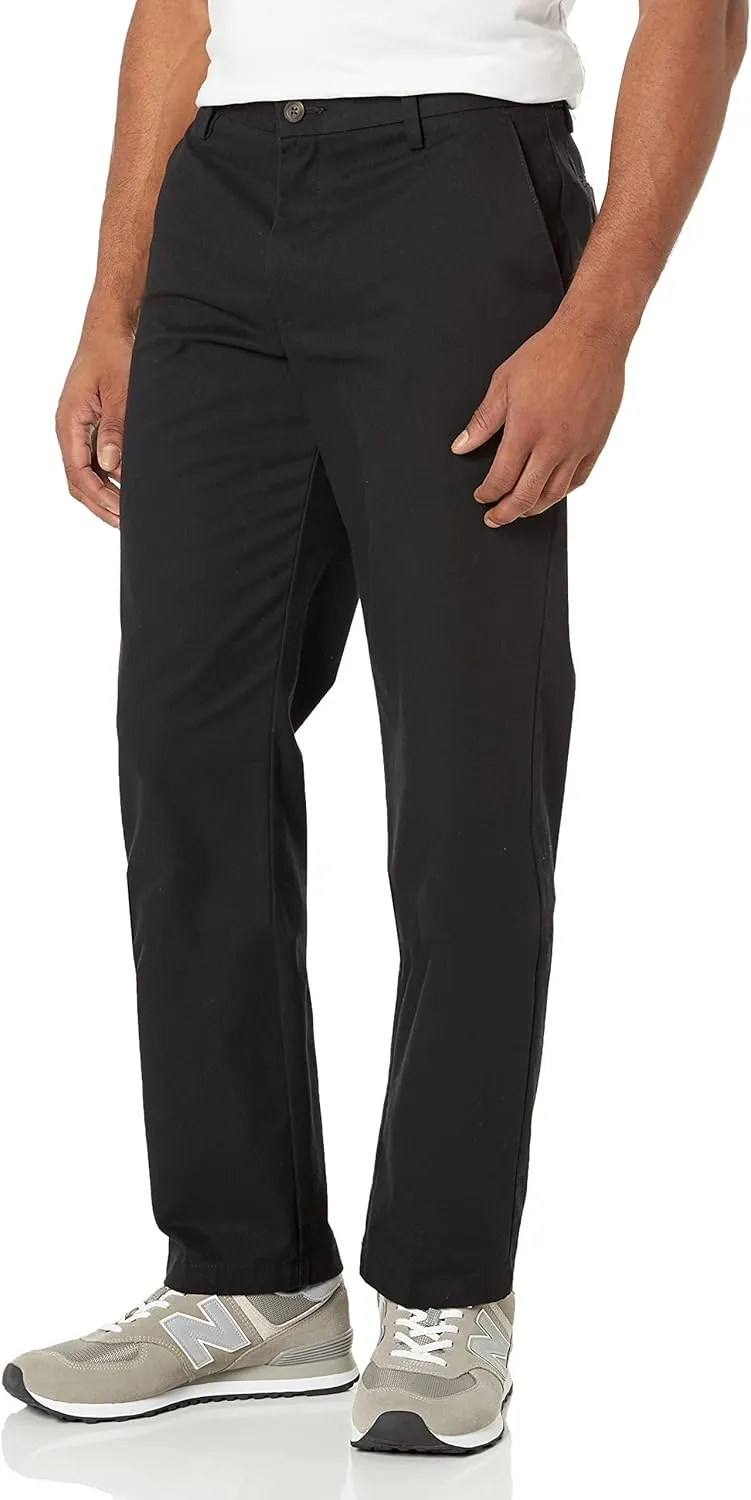 Bild von Amazon Essentials Herren Chinohose mit geradem Schnitt und knitterarmen Eigenschaften