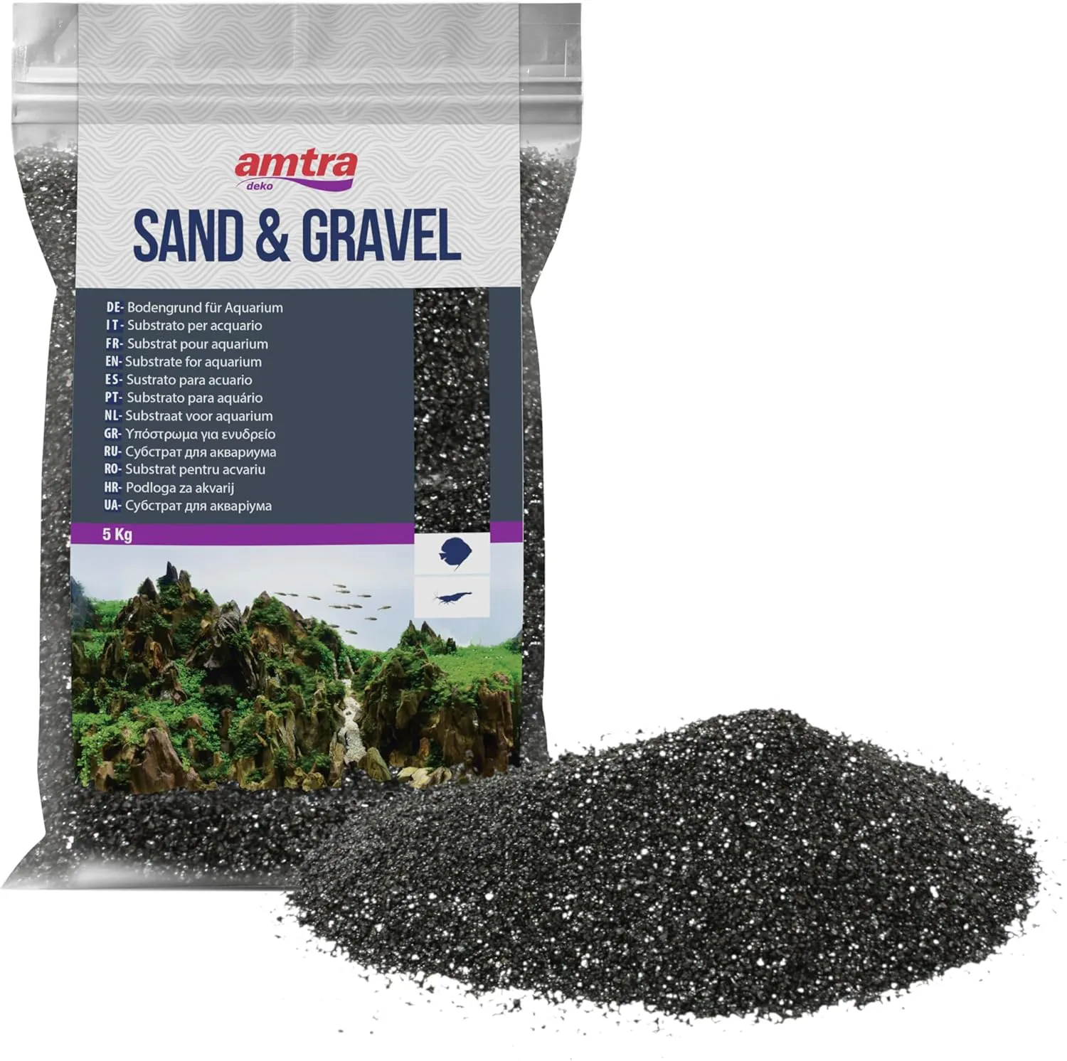 Bild von Amtra Sand und Kies für Aquarien, 5 kg
