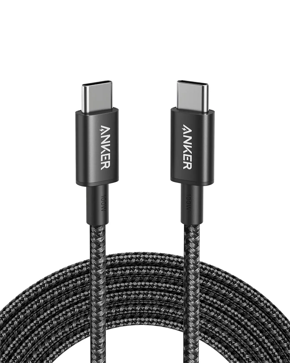 Bild von Anker 100W USB-C Kabel mit 3 Metern Länge (kompatibel mit iPhone, MacBook, iPad, Galaxy und mehr)