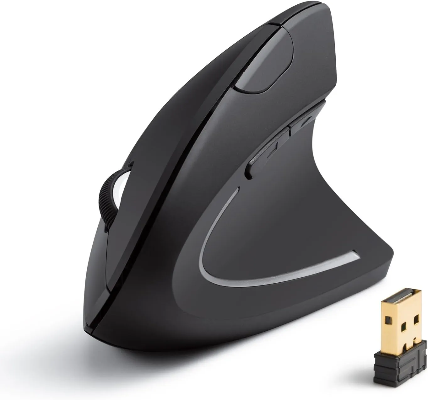 Bild von Anker kabellose vertikale ergonomische Maus mit 800 bis 1600 DPI und 5 Tasten für Windows und Mac OS