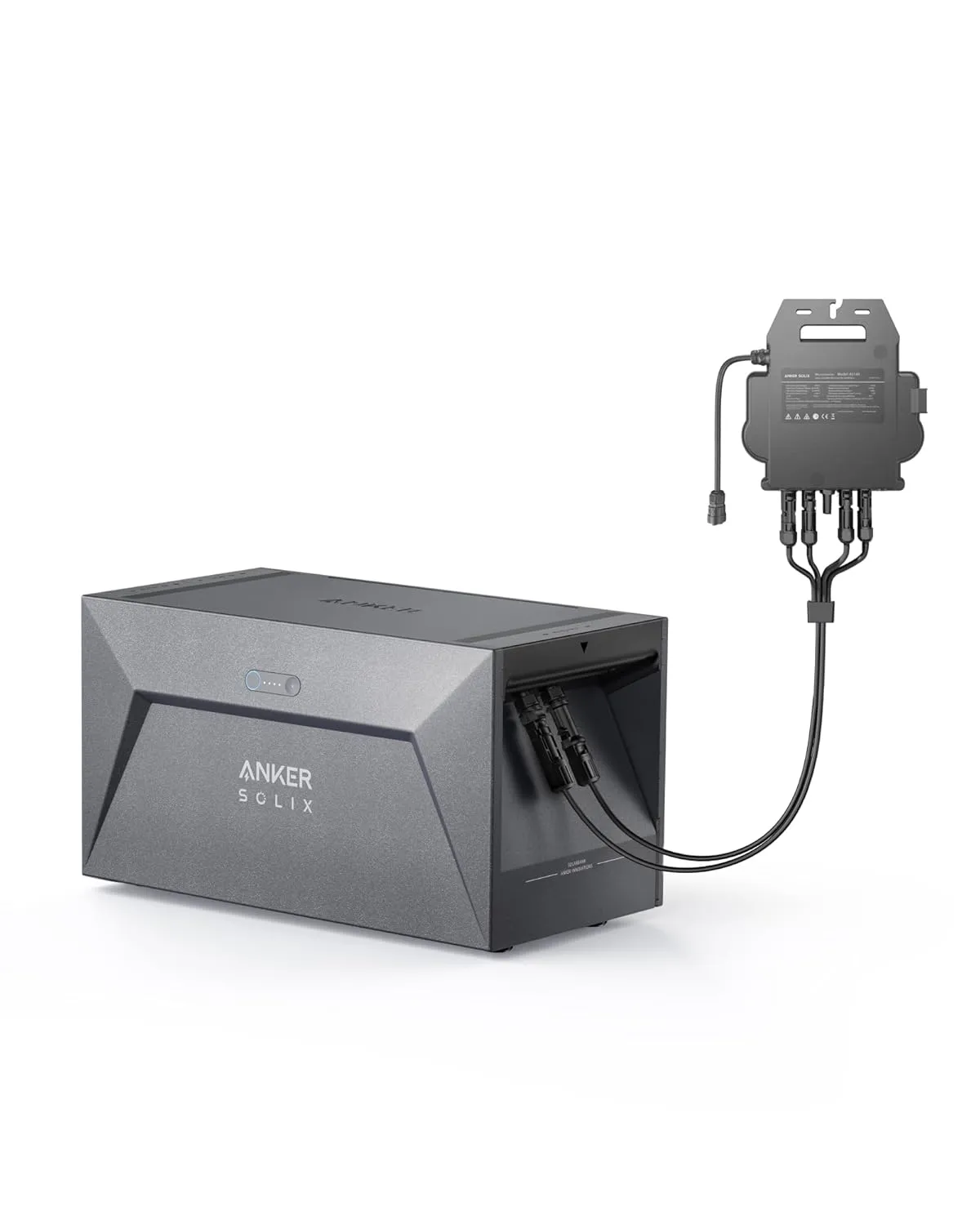 Bild von Anker SOLIX E1600 Solarbank mit 800W Balkonkraftwerk und 1,6kWh Akkukapazität, IP65, 6000 Ladezyklen und einfacher Installation