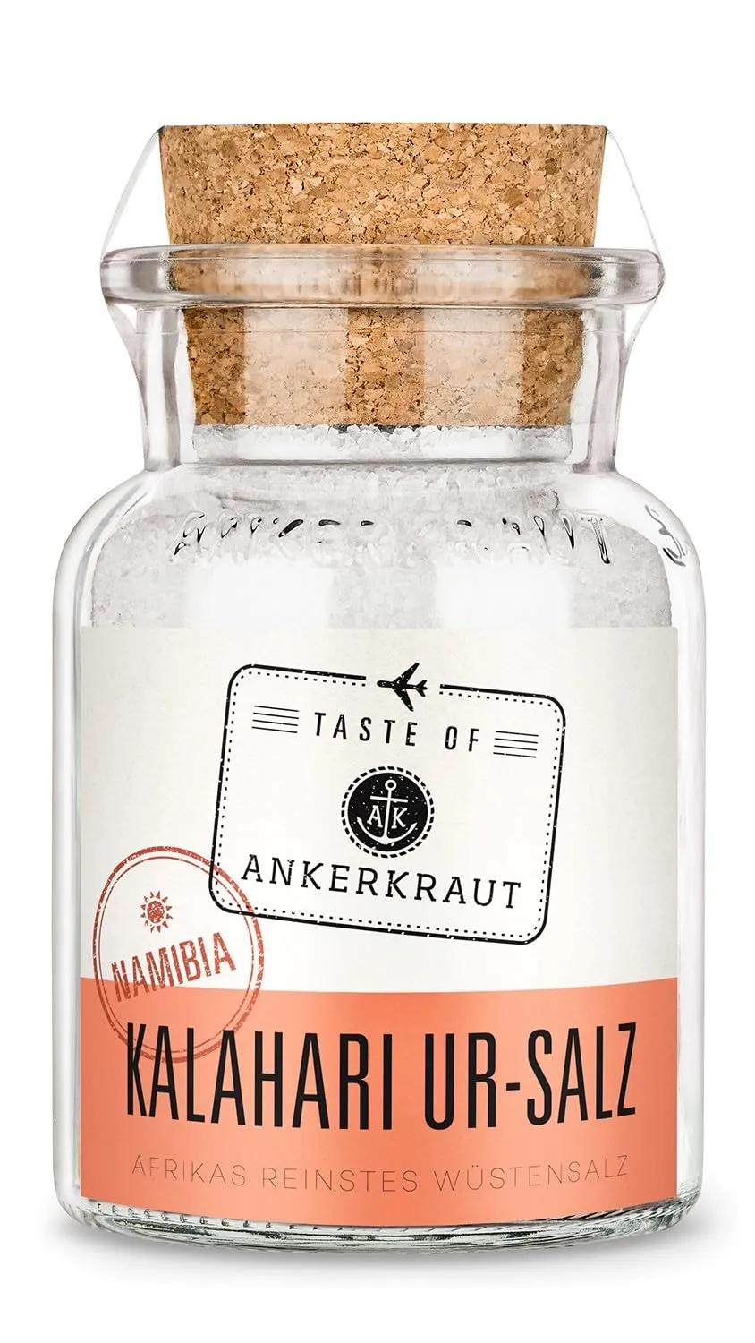 Bild von Ankerkraut Kalahari Ur-Salz 170g im Korkenglas