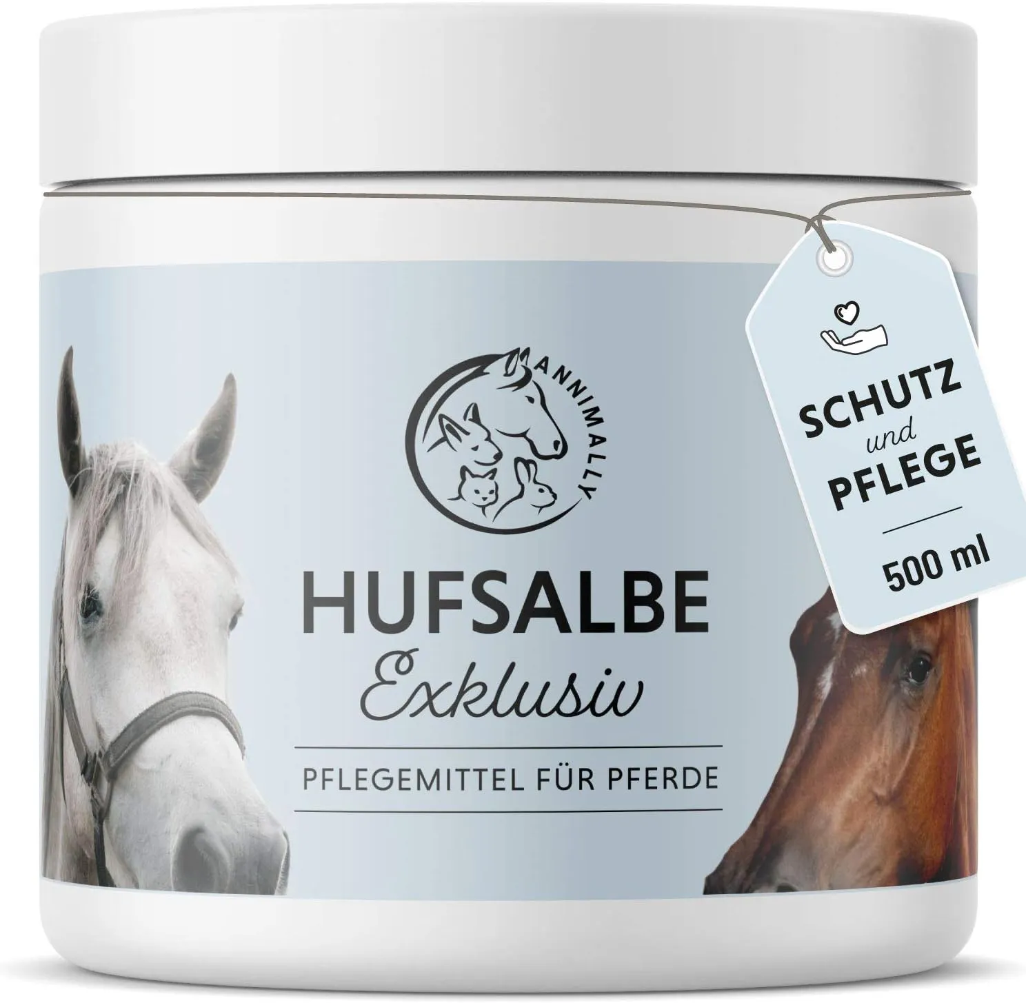 Bild von Annimally Hufbalsam 500 ml für gesunde Hufe und Hufpflege