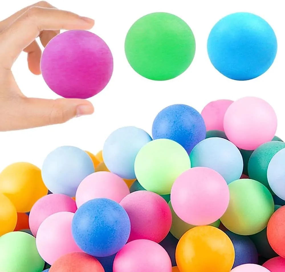 Bild von Aoreun Tischtennisbälle Set in Mischfarbe für Spiel und Training