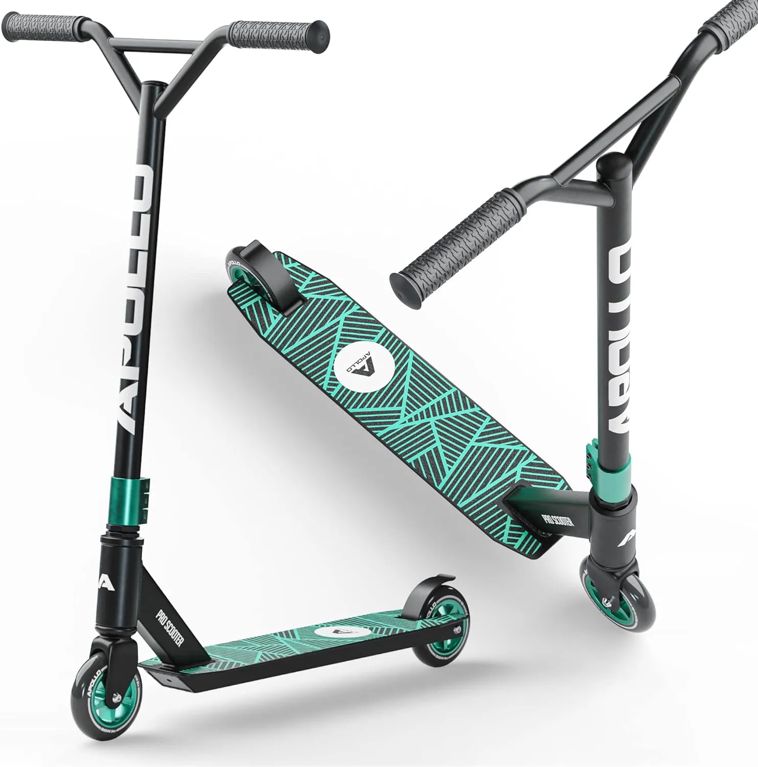 Bild von Apollo Genius Pro Stunt Scooter für Kinder ab 6 Jahren mit ABEC 9 Kugellagern und robustem Design