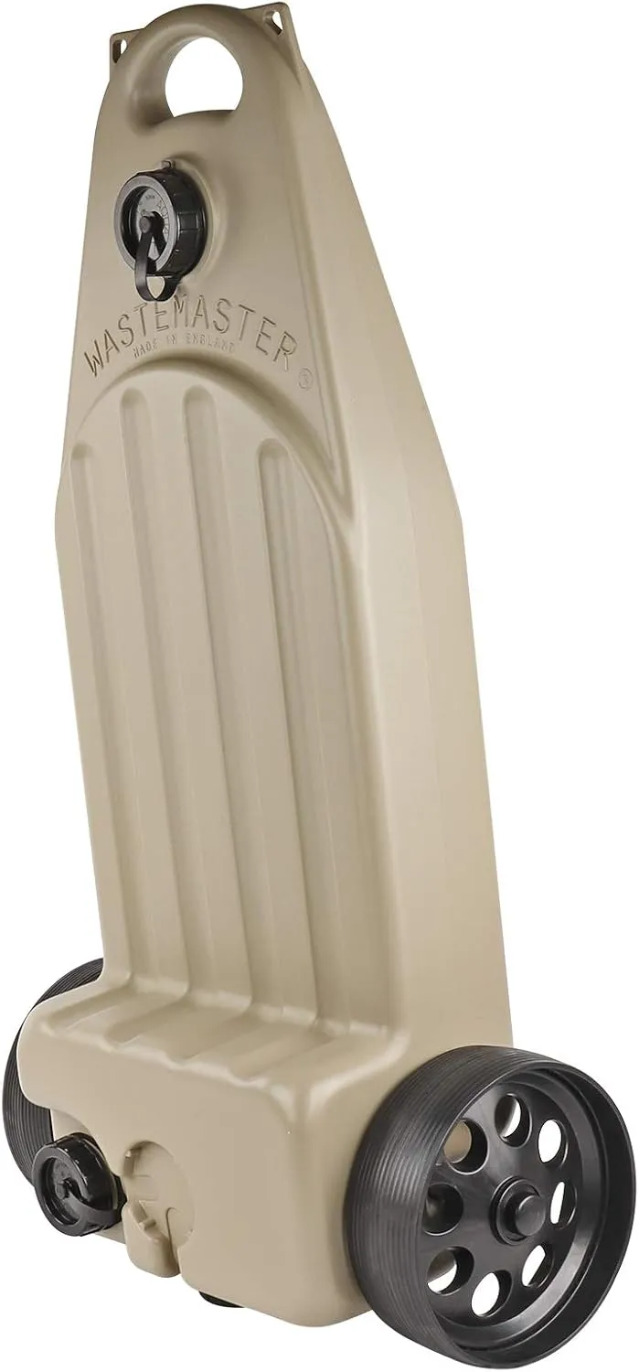 Bild von AQUA WM Wastemaster Abwassertank 38 Liter in Beige, rollbar