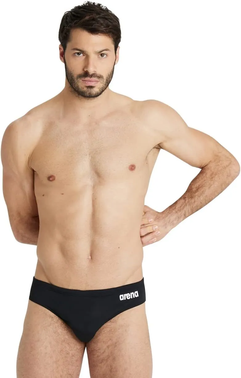 Bild von ARENA Herren Swim Briefs Solid Slip im Einzelpack