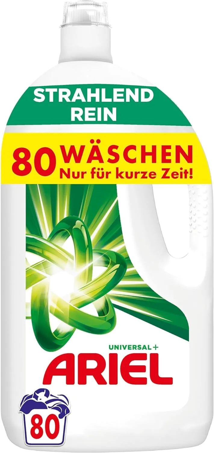 Bild von Ariel Flüssigwaschmittel Universal+ für 80 Waschladungen