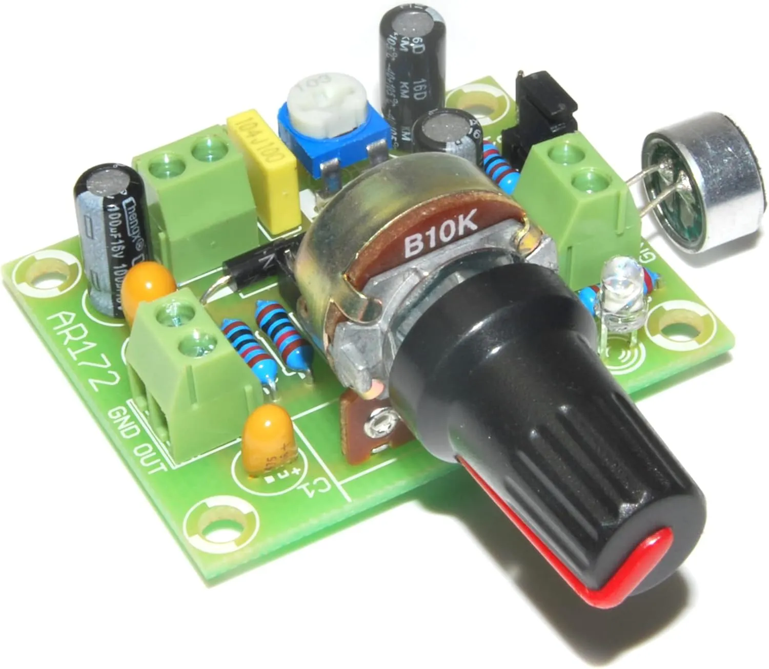 Bild von ArliKits AR172 Mikrofonverstärker Kit in Grün