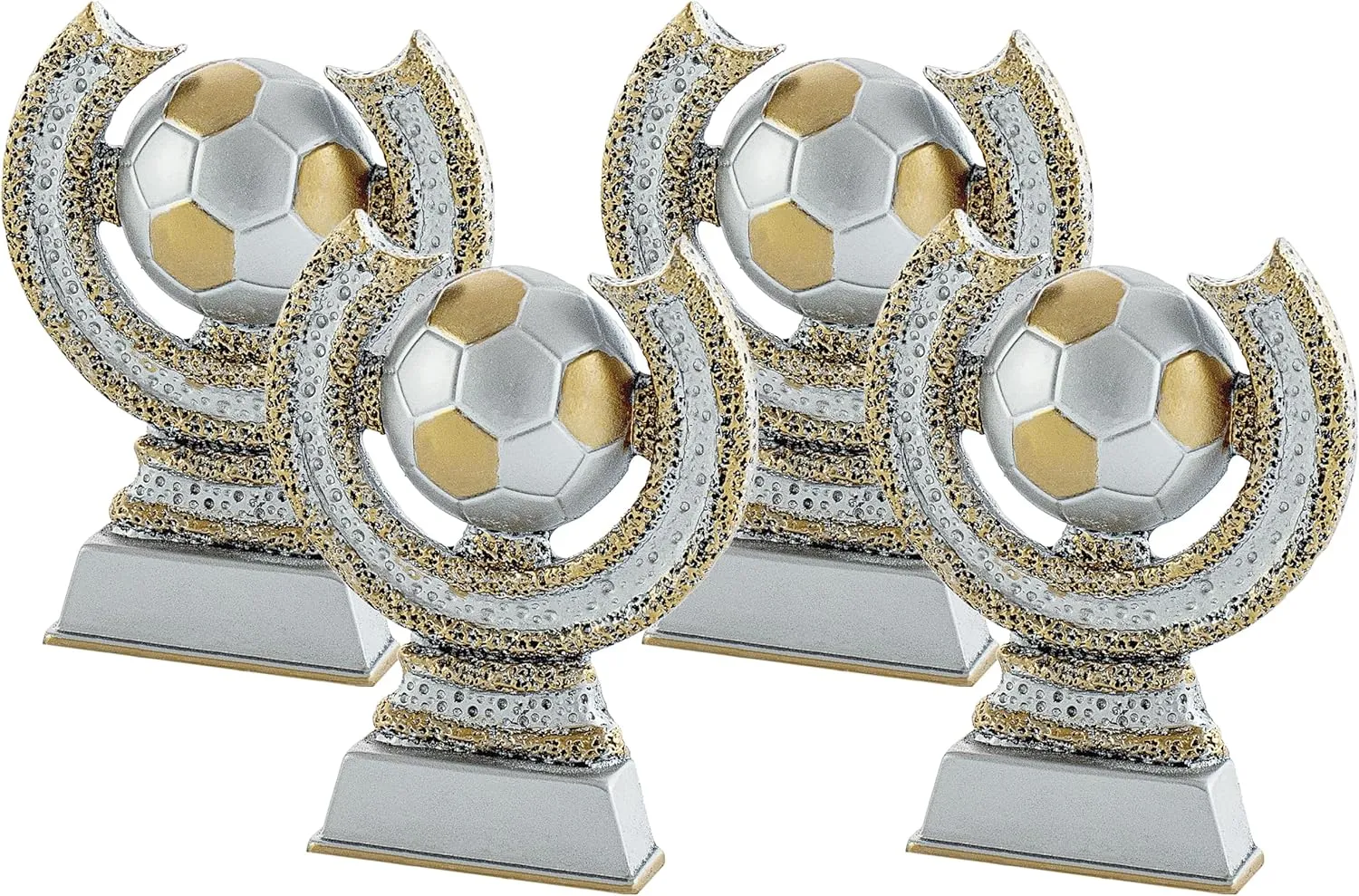 Bild von Art Trophies AT4138 Pokal für Erwachsene in Mehrfarbig, 14 cm hoch