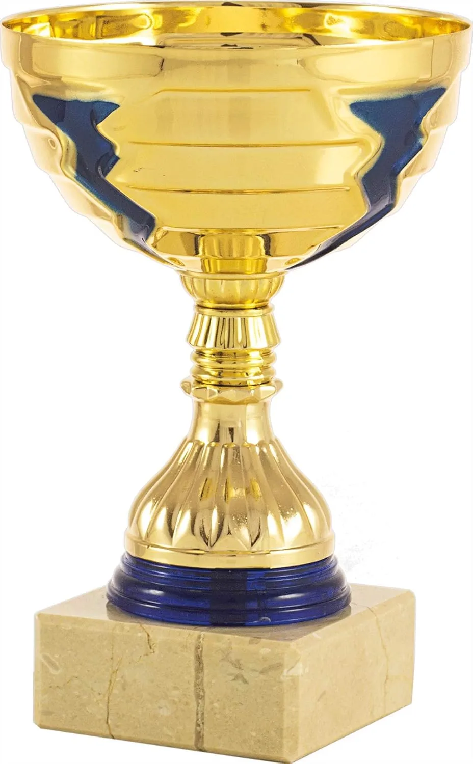 Bild von Art-Trophies AT81182 Sporttrophäe in Gold und Blau, 15 cm hoch