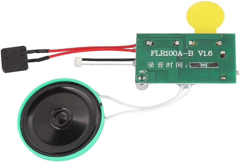 Bild von ASHATA Soundmodul für DIY Grußkarten mit 60 Sekunden Aufnahmezeit für Musik und Audio