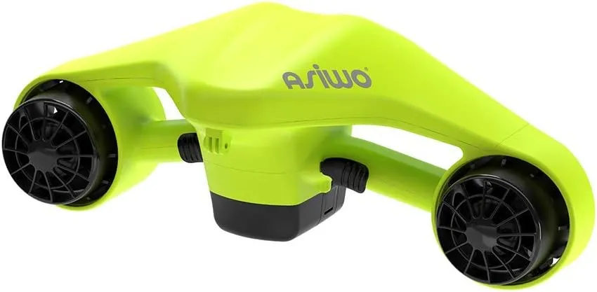 Bild von Asiwo Unterwasserscooter mit Doppelmotor und Halterung für Action Kamera