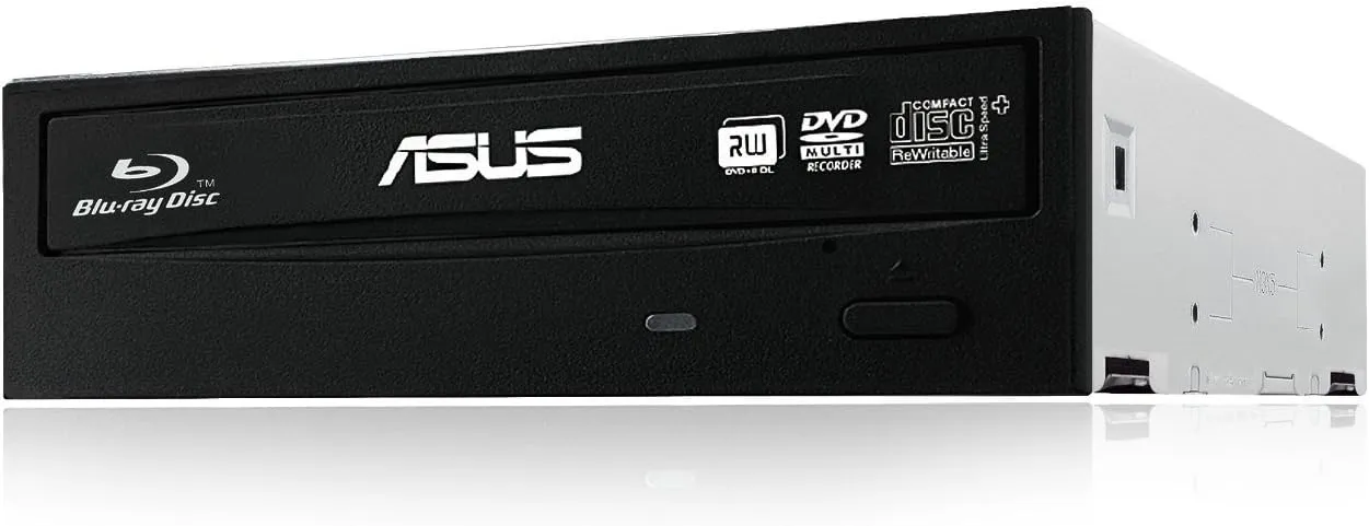 Bild von Asus BW-16D1HT interner Blu-Ray Brenner in Schwarz mit 16x BD-R und 12x BD-R DL Geschwindigkeit