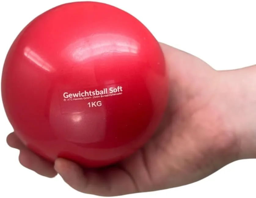 Bild von ATC Handels Gewichtsball Soft mit 0,5 kg für Yoga, Pilates, Reha und Fitness