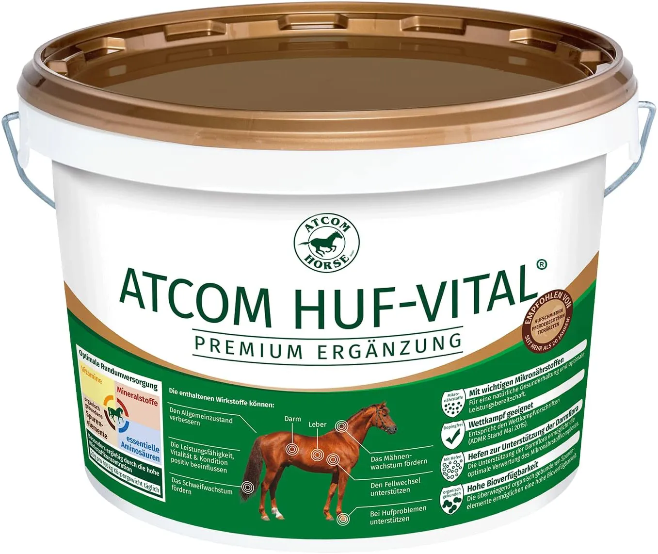 Bild von ATCOM HUF-VITAL 5 kg Eimer