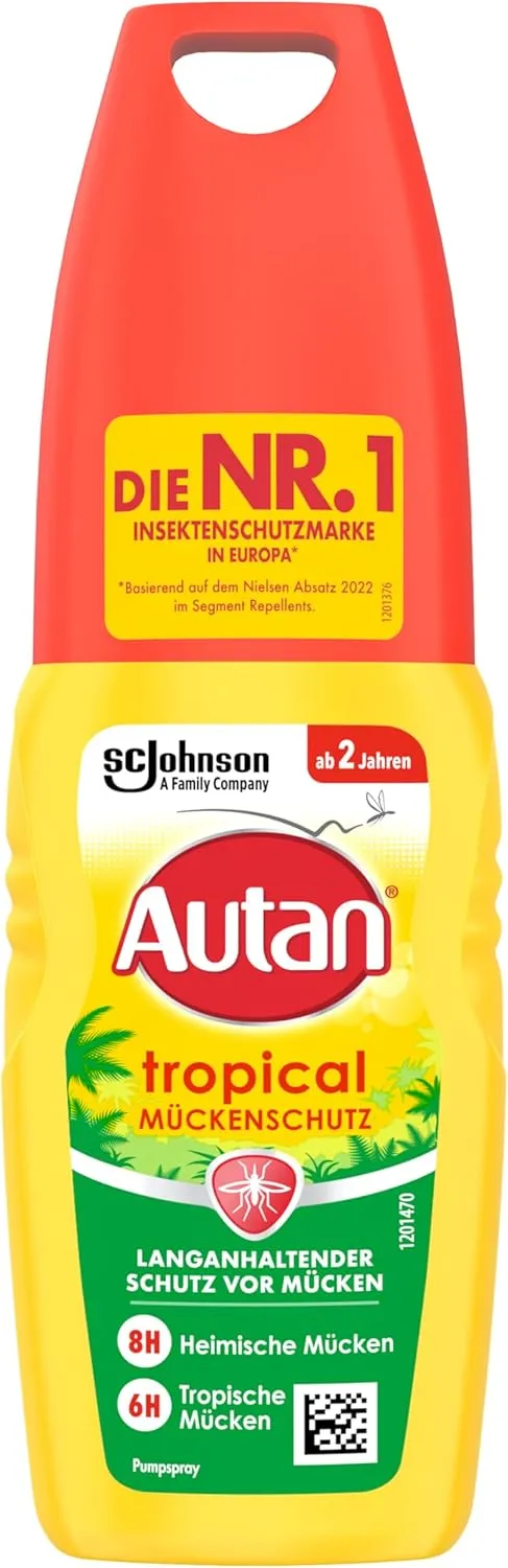 Bild von Autan Tropical Pumpspray Insektenschutz 100 ml