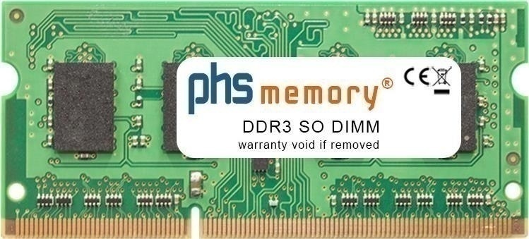 Bild von PHS-memory 4GB RAM Speicher kompatibel mit Acer Aspire E5-571-36CL DDR3 SO DIMM 1600MHz PC3L-12800S