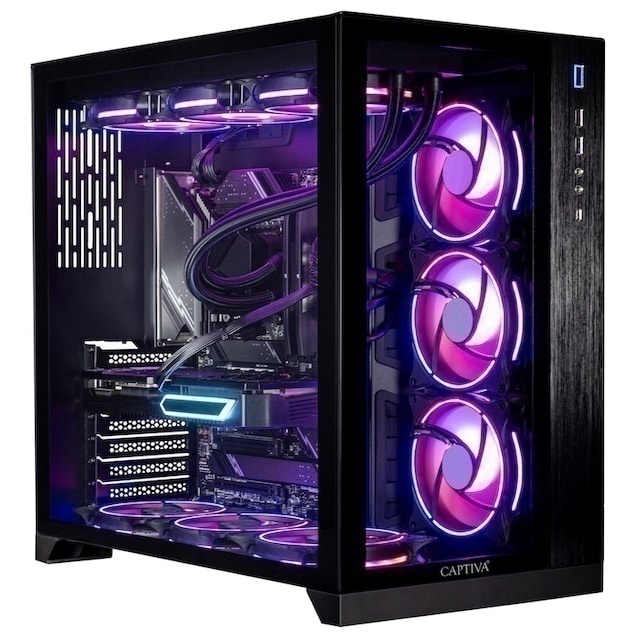 Bild von Captiva Ultimate Gaming R73-567 I AMD R9 7900X3D I Mainboard X670 I 64GB DDR5 RAM I Radeon RX 7900 XTX 24GB I 2TB M.2 SSD I kein Betriebssystem I Wasserkühlung Personal Computer WLAN USB