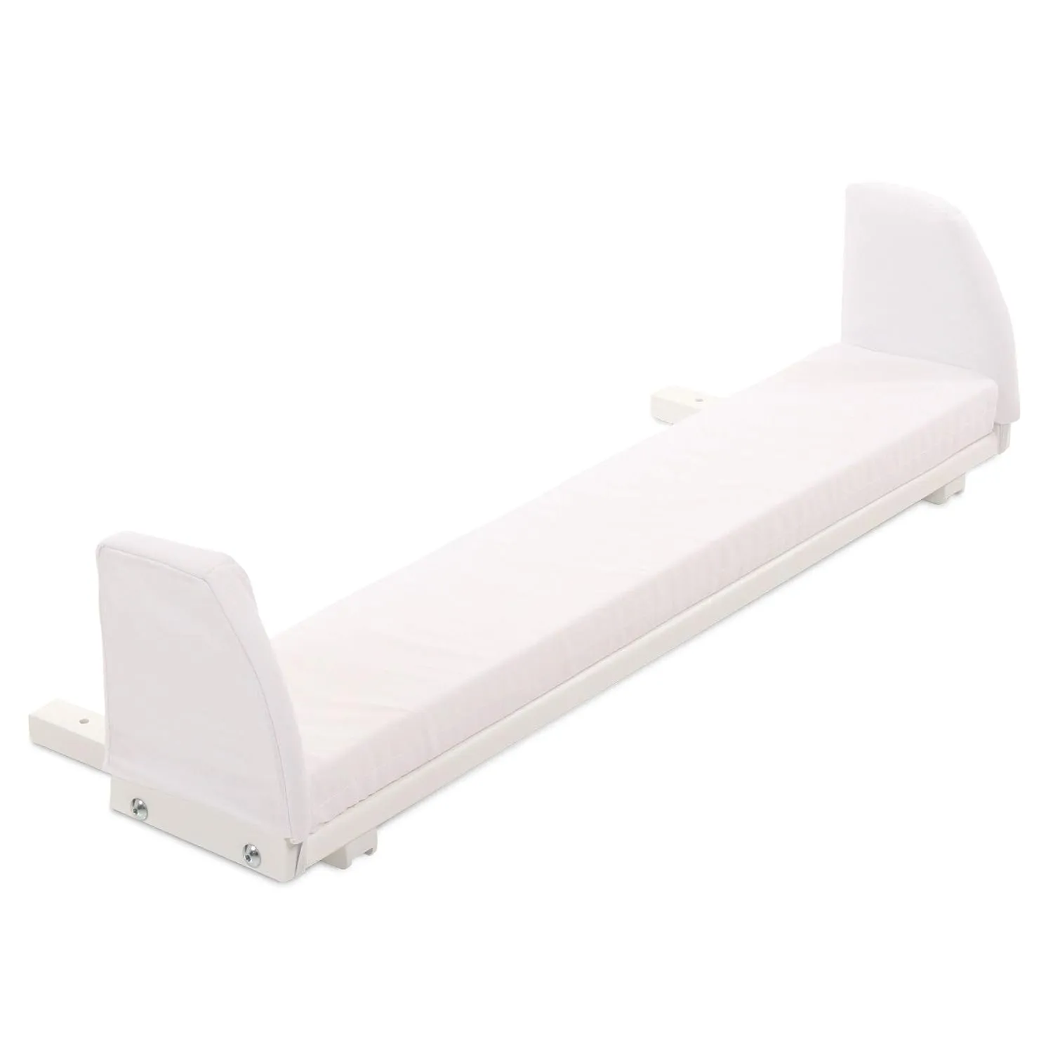 Bild von babybay Verlängerungsseite in Weiß mit Matratzenergänzung für die Modelle Maxi, Boxspring und Comfort Plus