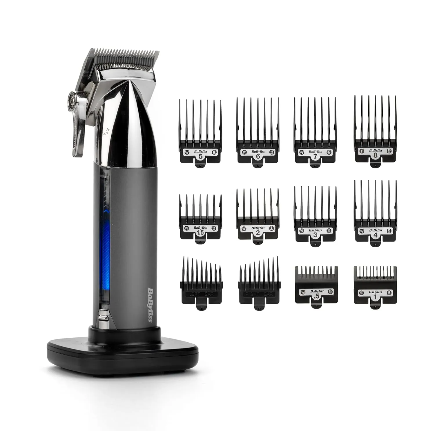 Bild von BaByliss E996E Super-X Metal Haarschneider Set mit 13 Teilen in Anthrazit