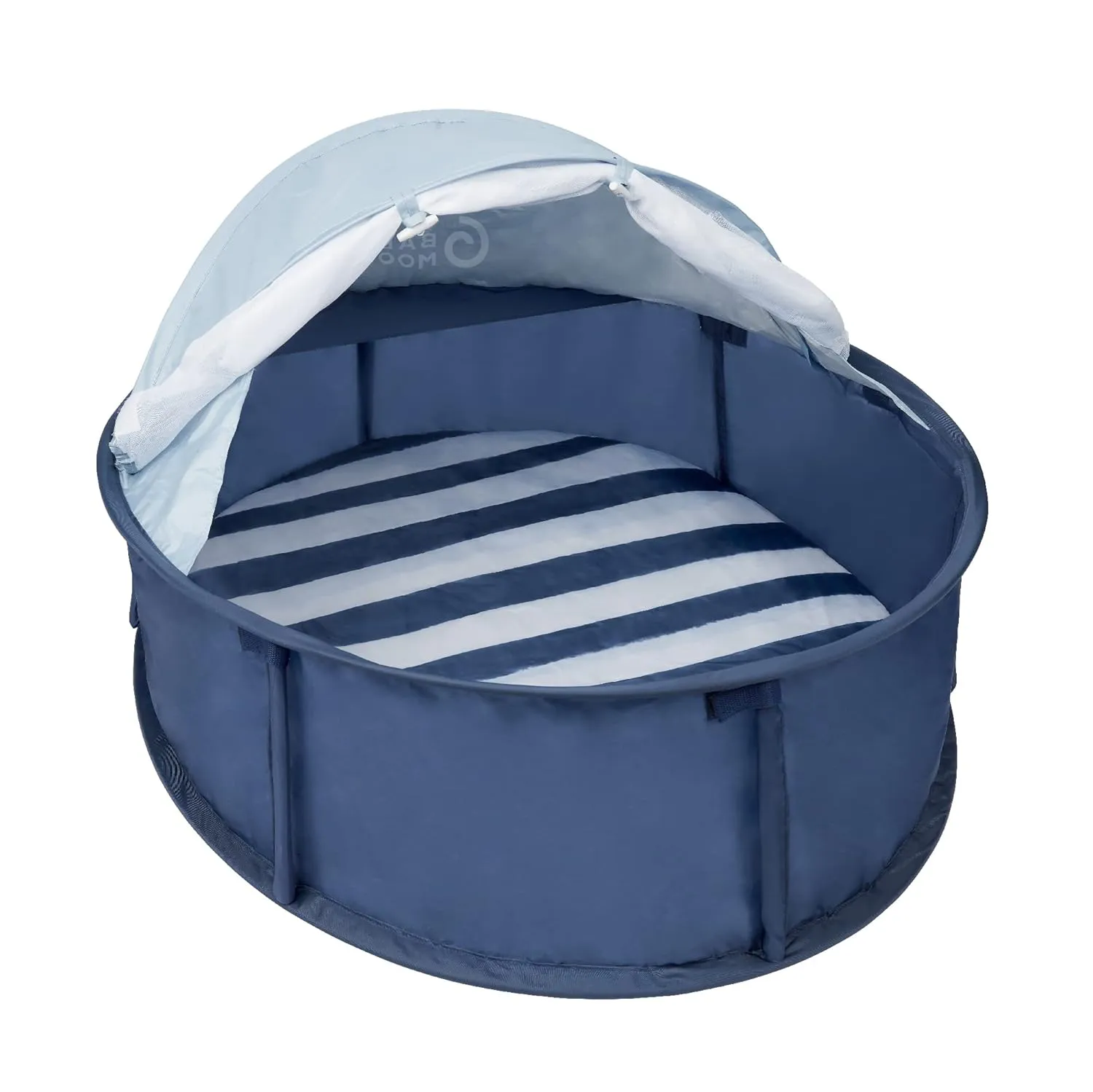 Bild von Babymoov Babyni Spielpark und Reisebett mit UV-Schutz LSF 50+ im Matrosen-Design