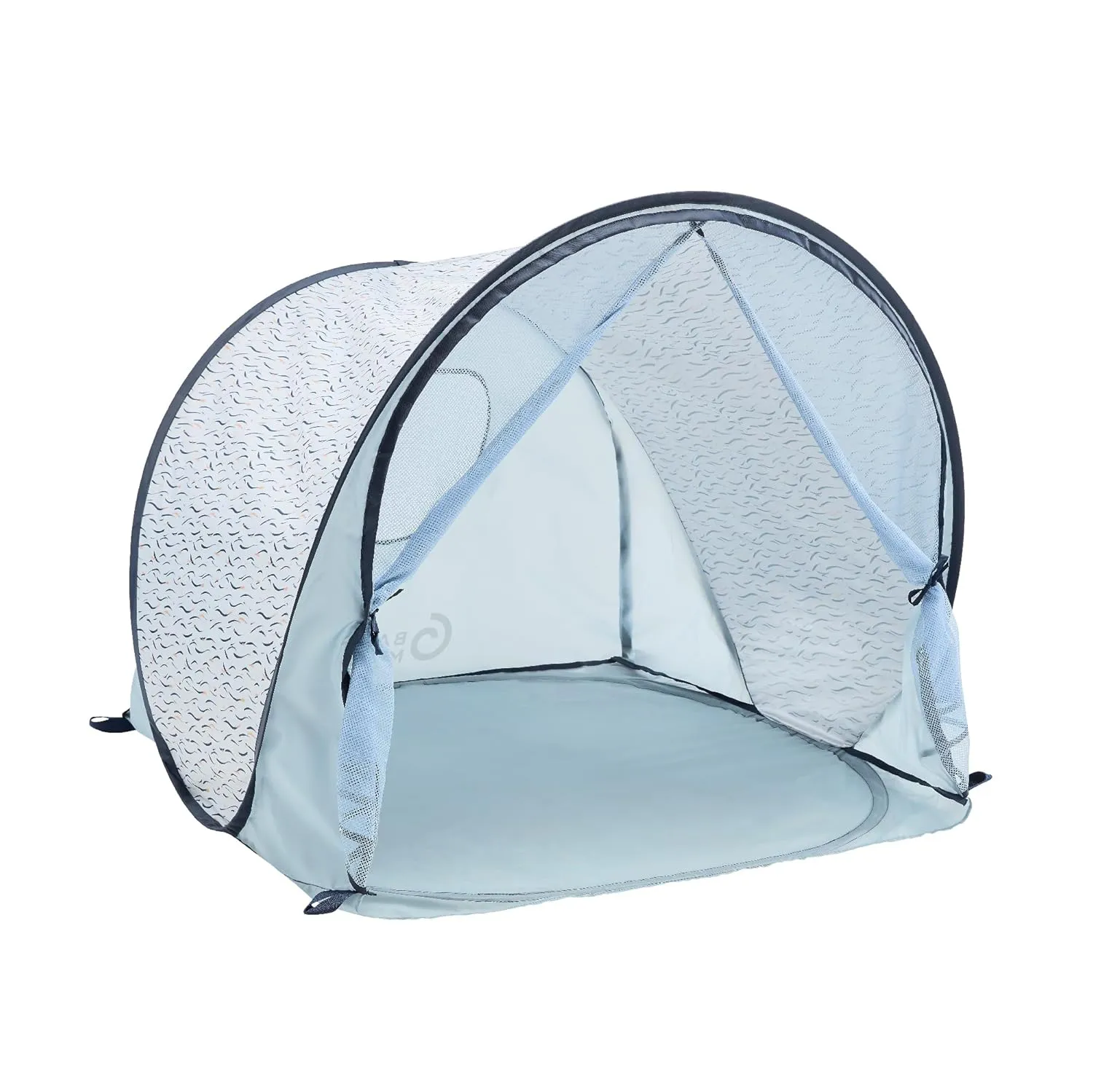 Bild von Babymoov Strandmuschel Blue Waves mit LSF 50+ und Pop-Up-System im Einzelpack