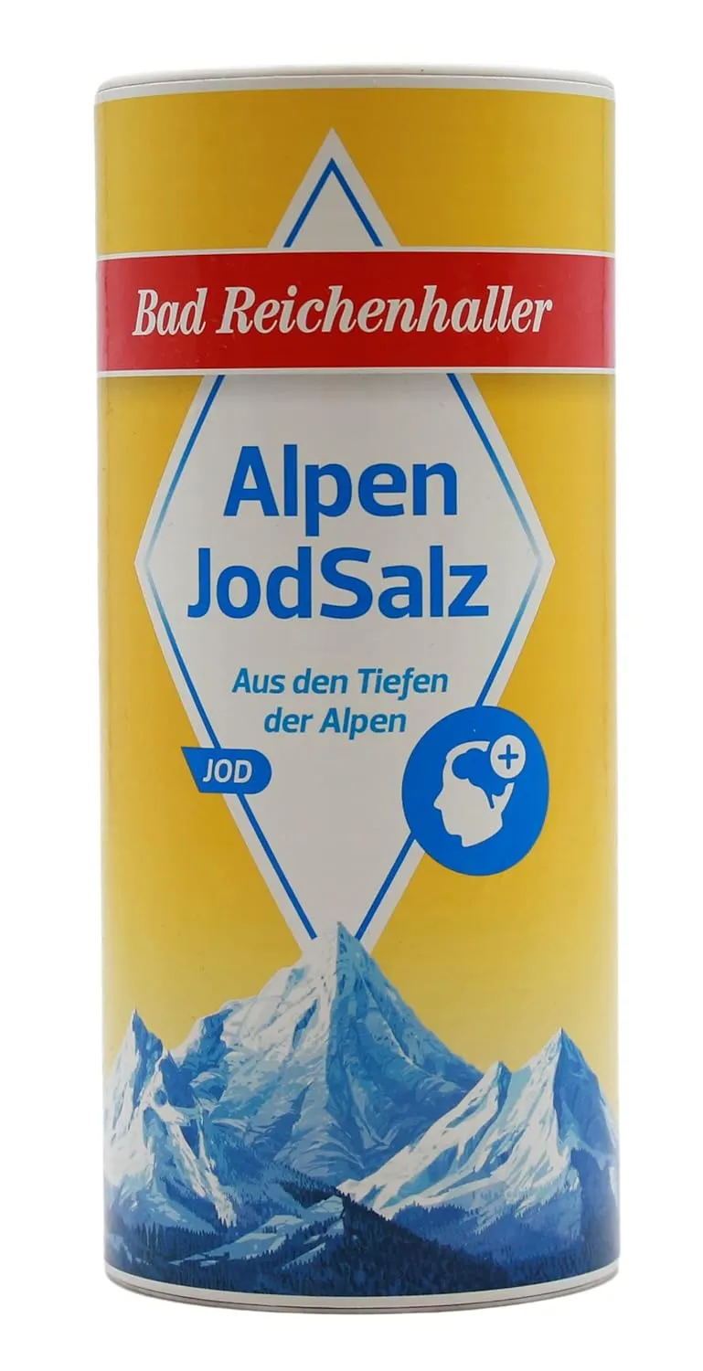 Bild von Bad Reichenhaller Alpen Jodsalz 12er Pack mit 12 Dosen à 500 g