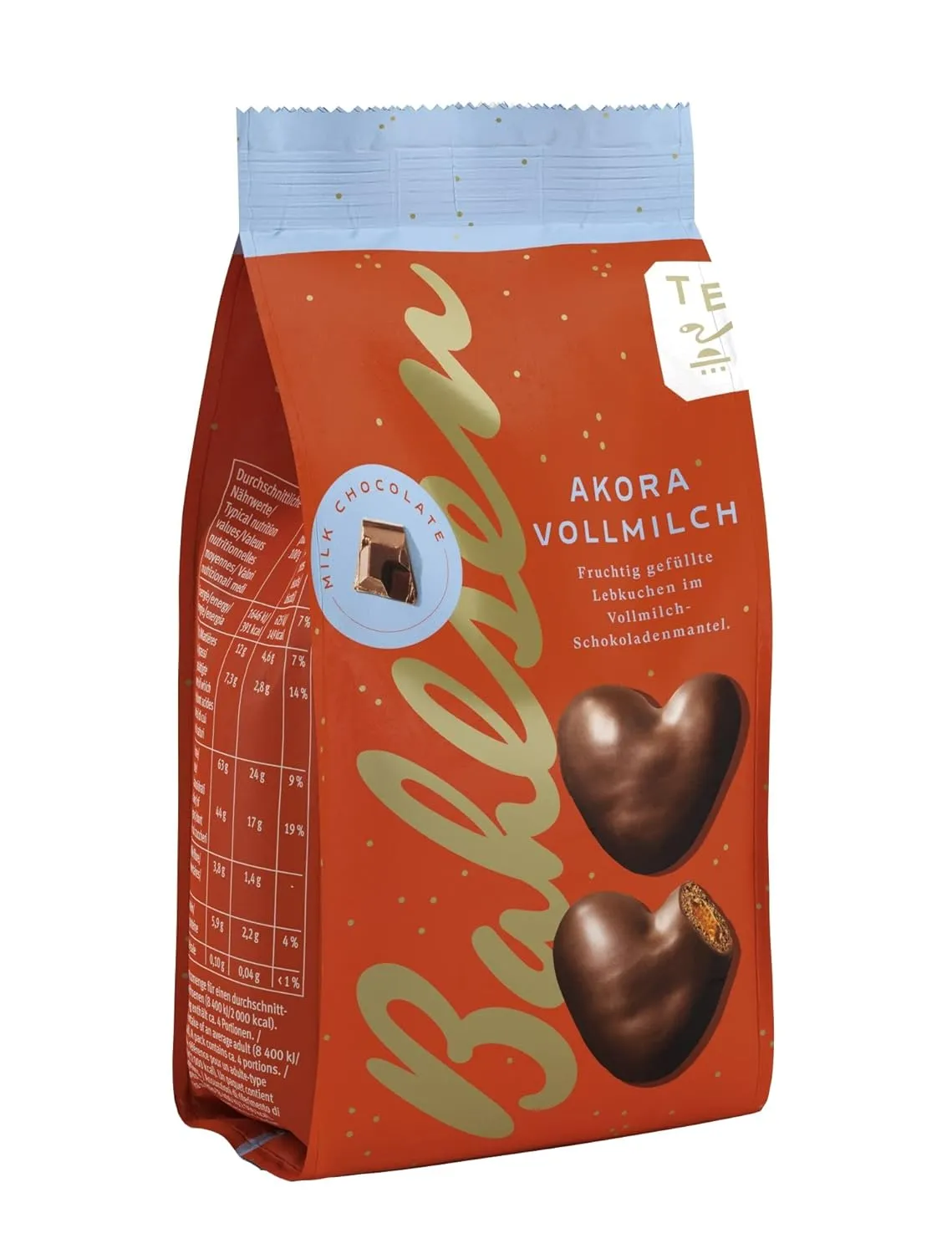 Bild von Bahlsen Akora Vollmilch Lebkuchen im 13er Pack mit fruchtiger Füllung und Vollmilchschokolade, jeweils 150 g