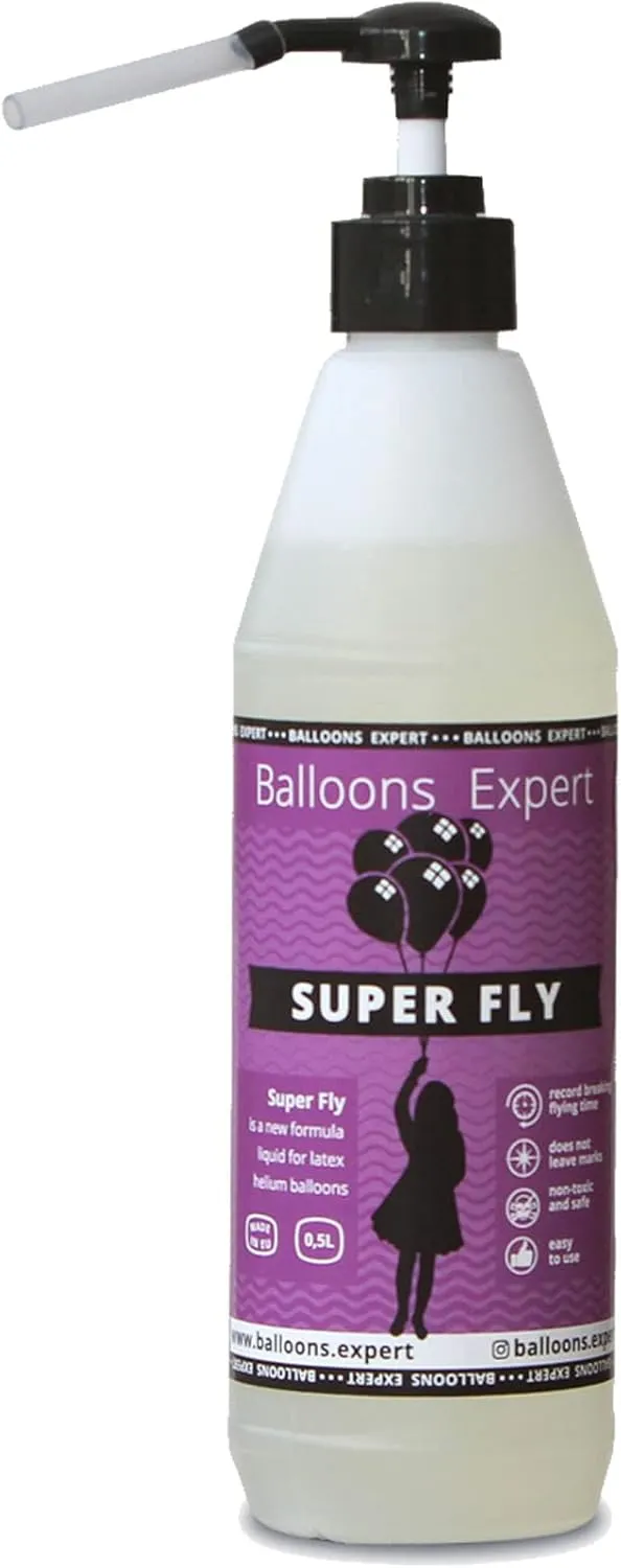 Bild von Ballongel 500ml mit Spender zur Verlängerung der Schwebezeit von Heliumballons bis zu 25-fach