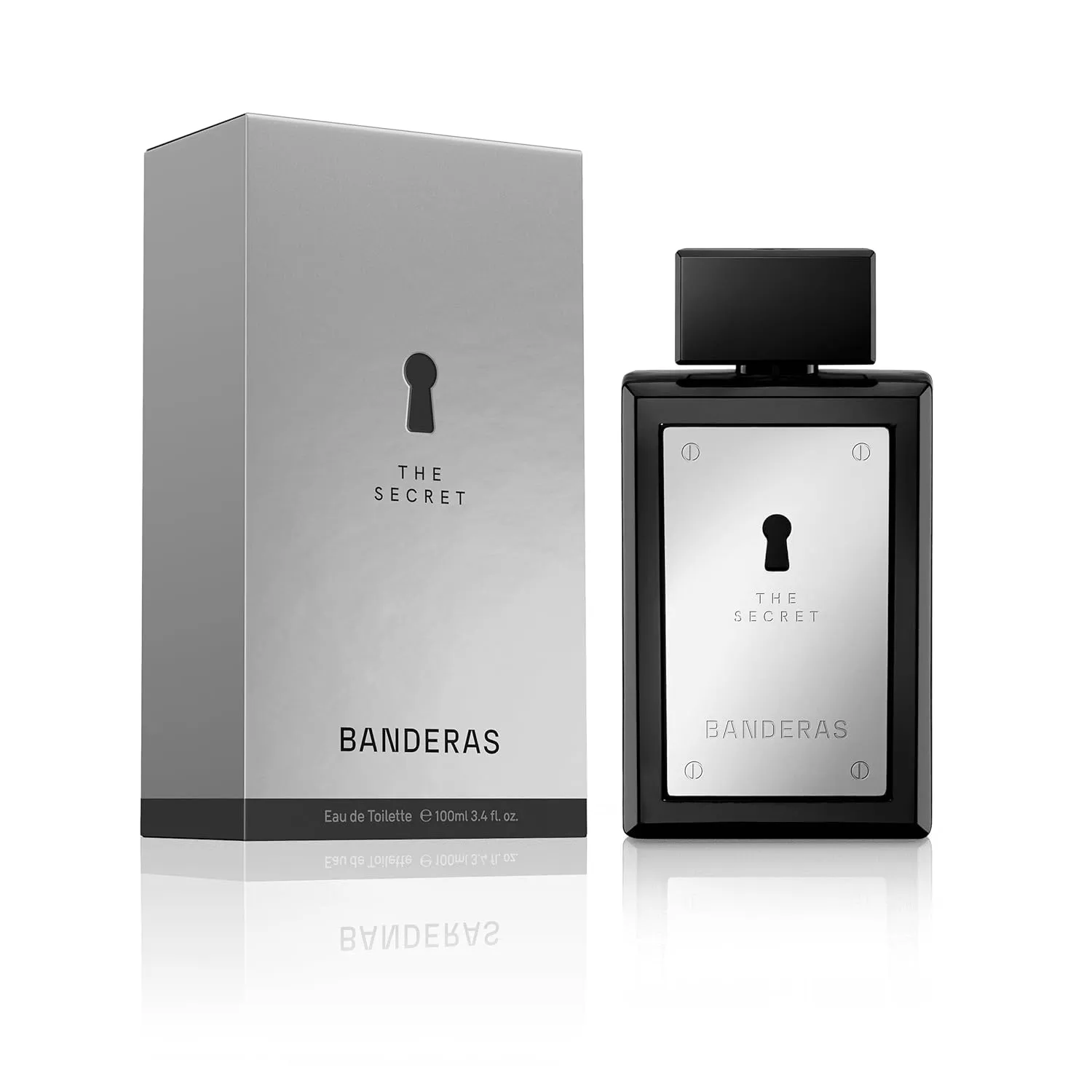 Bild von Banderas The Secret Eau de Toilette für Herren, fruchtiger Lederduft, 100 ml