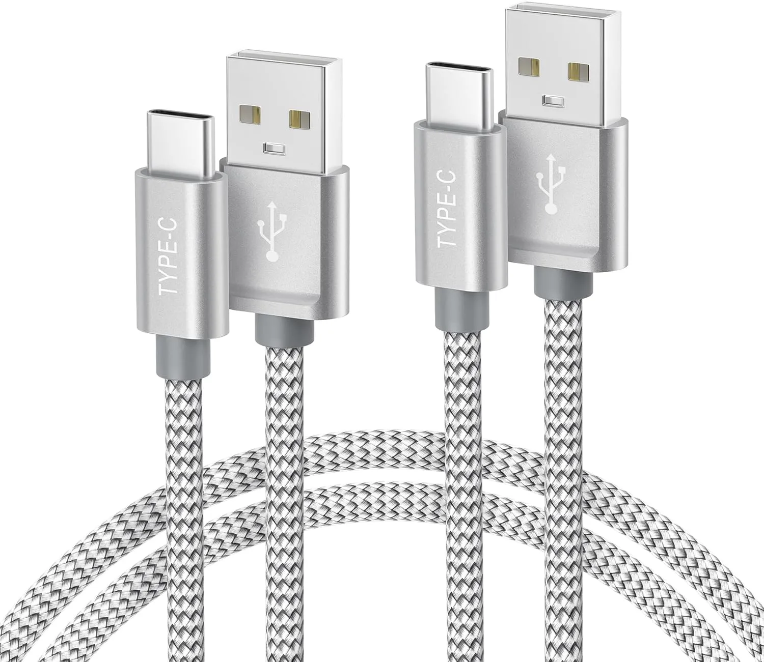 Bild von Basesailor USB C Schnellladekabel 2 Meter im 2er Pack für iPhone 16 Pro Max und kompatible Geräte