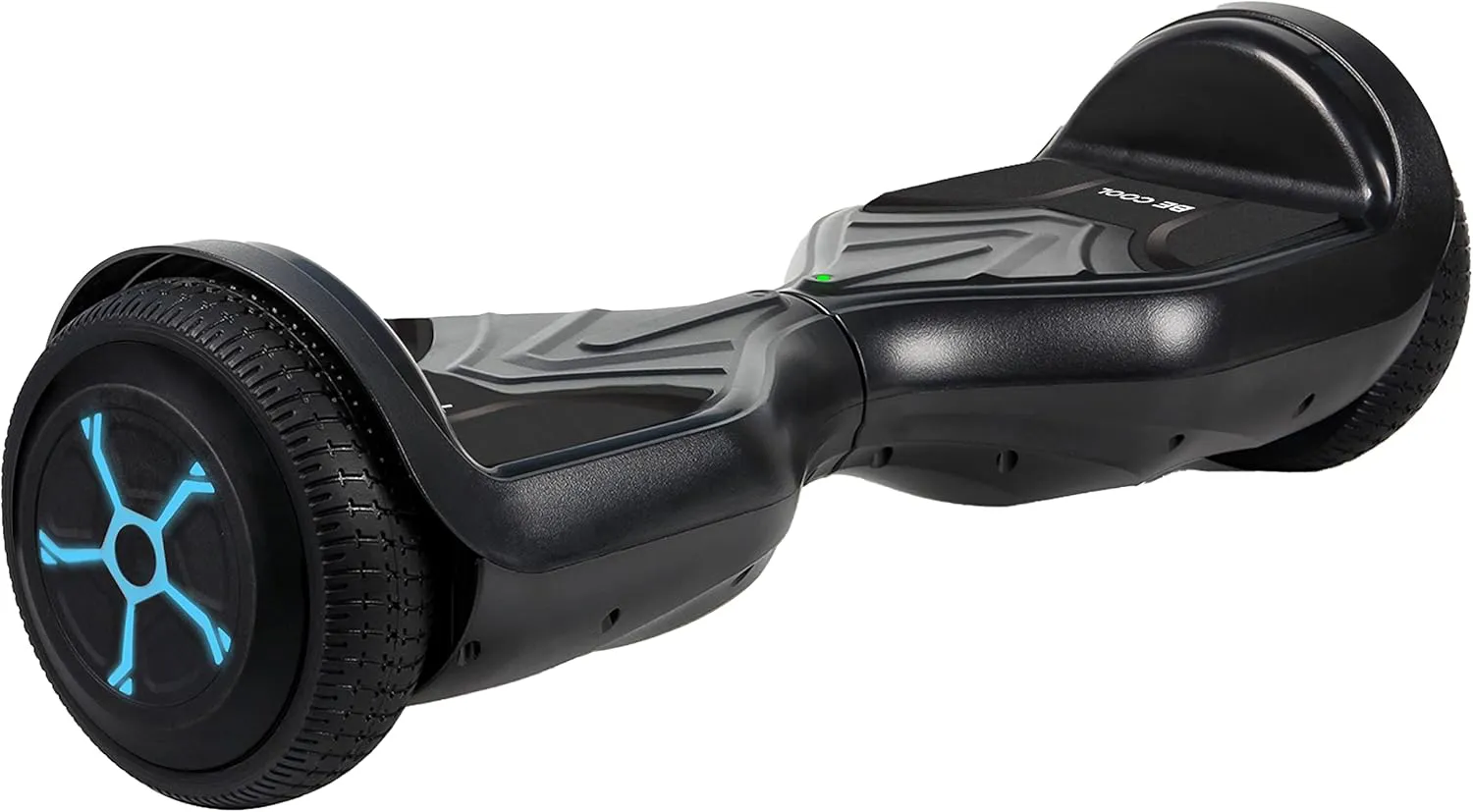 Bild von BE COOL Hoverboard für Kinder mit 6,5 Zoll Vollgummireifen und einer Reichweite von bis zu 8 km in Schwarz